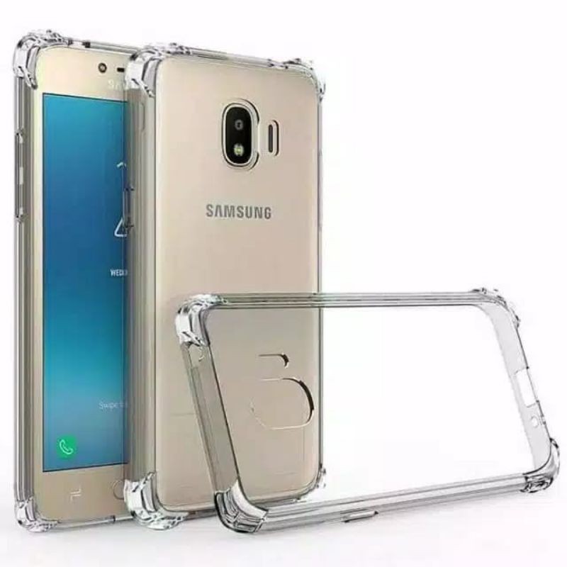 Anti Crack Samsung J4 Case Silikon Bening Samsung J4