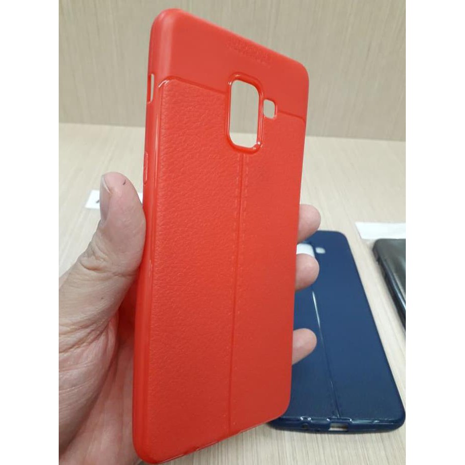 Autofocus Samsung A8 Plus 2018 6.0inch A8+ 2018 Leather Case AUTOFOCUS