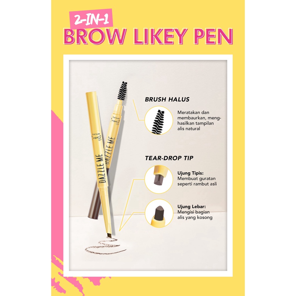 ✦SINAR✦DAZZLE ME Brow Likey - Automatic Eyebrow Pencil