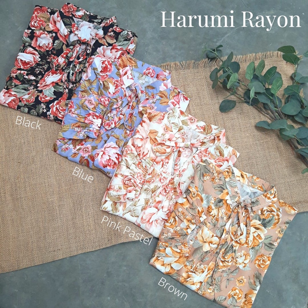 CallieTamami - A 6405  Harumi Rayon Tops