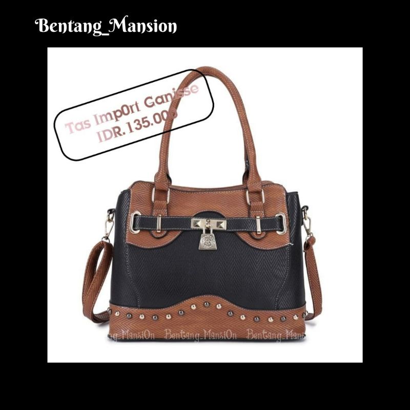 TAS SELEMPANG WANITA IMPORT BATAM BESAR TAS KANTOR KONDANGAN ELEGAN