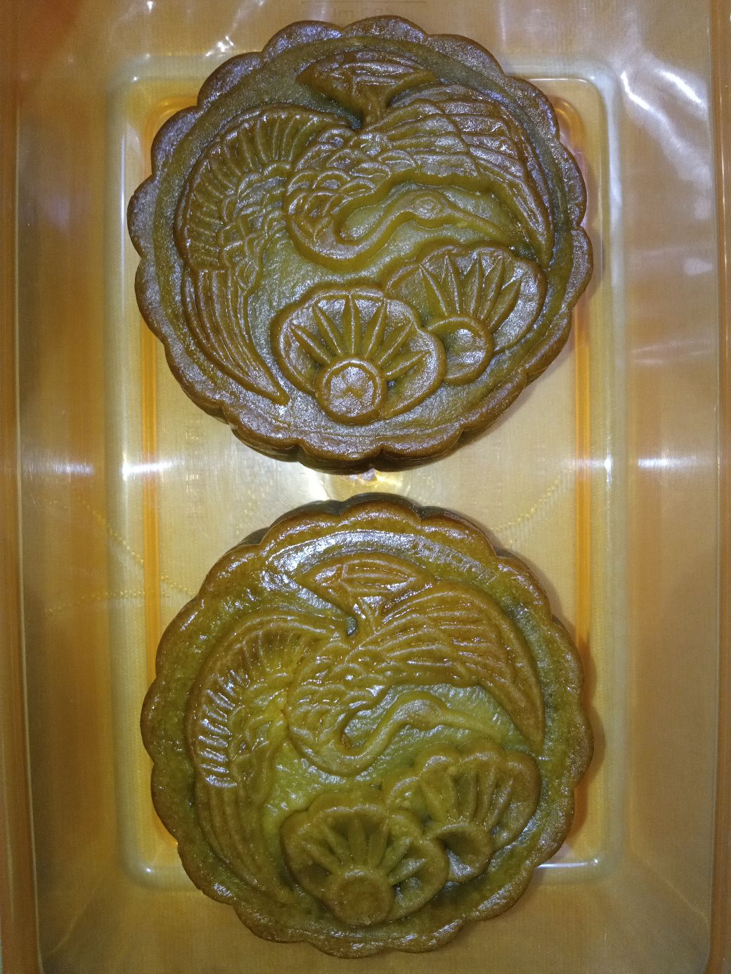 Jiu Pia 4pc Rasa Tausa & Gojin Uk. Jumbo / Mooncake Khas Singkawang / Kalbar