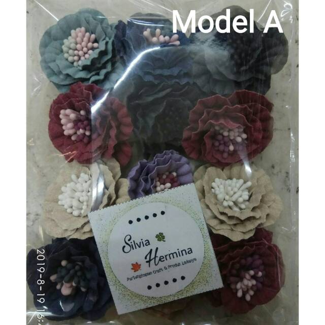 Aplikasi Bunga Suede