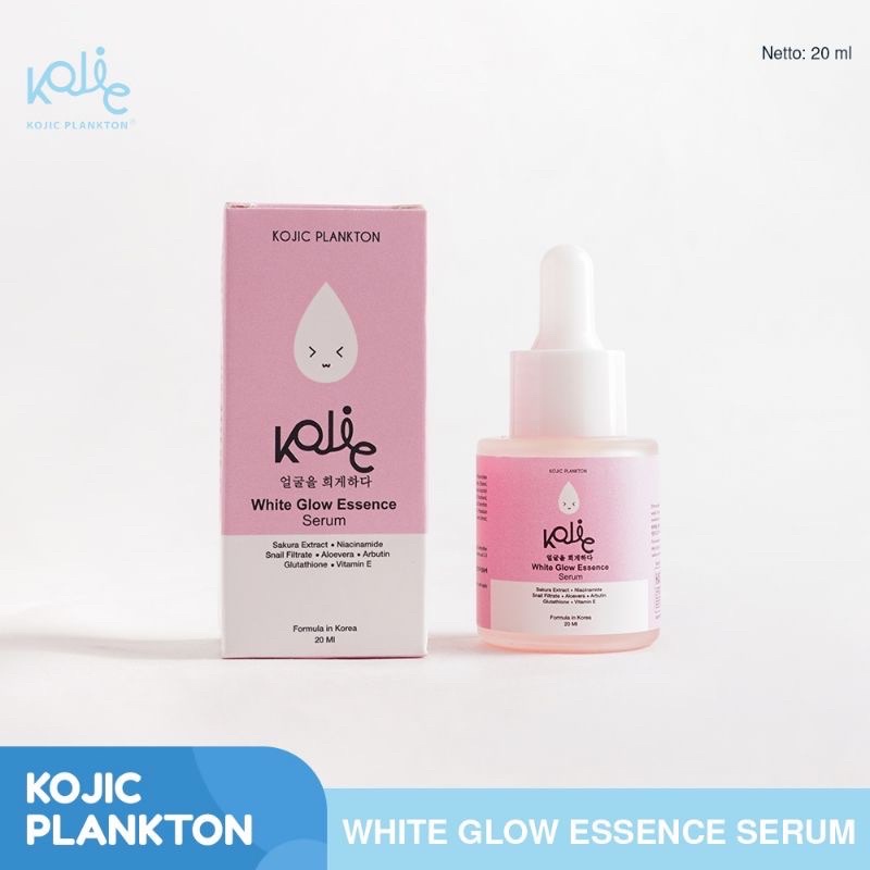 SERUM WHITE GLOW ESSENCE BY KOJIC PLANKTON BPOM