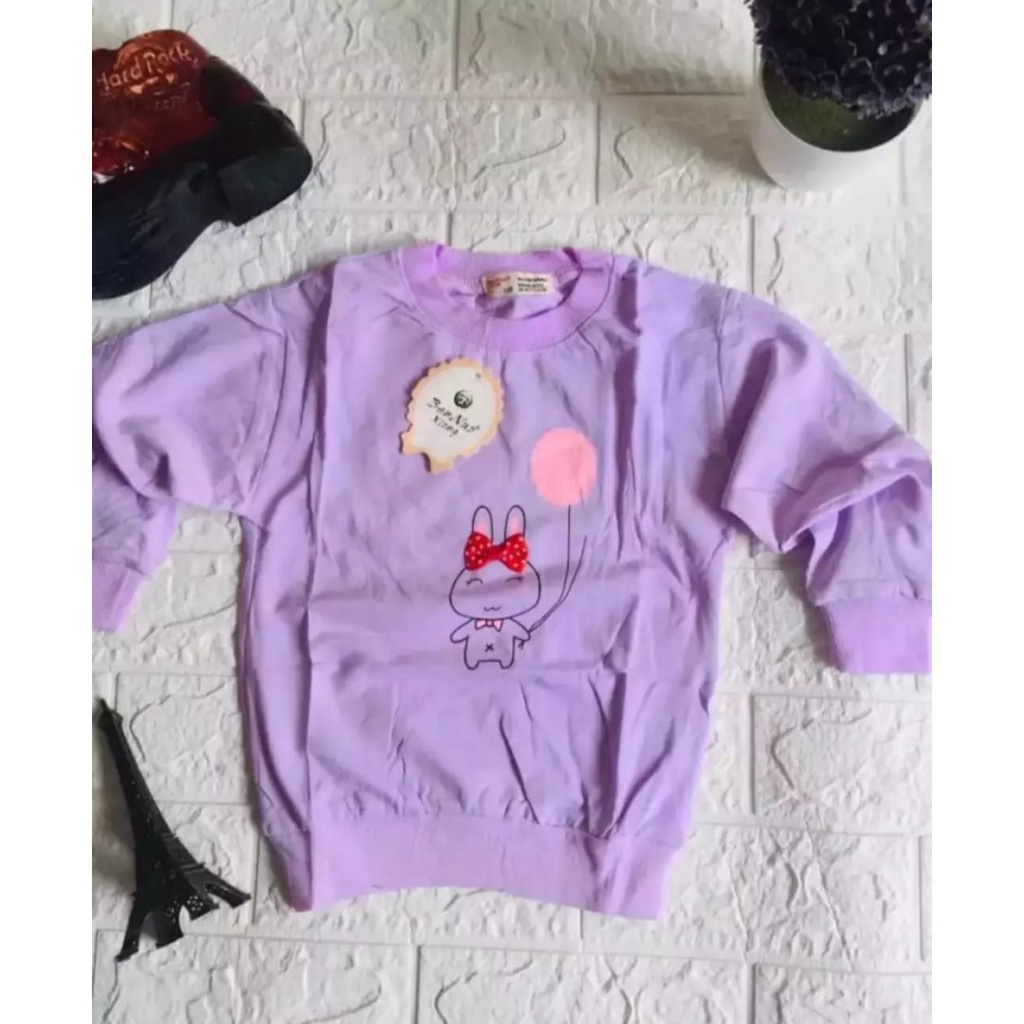 Sweater anak perempuan / Sweater anak usia 2-10 Tahun / Switer anak import