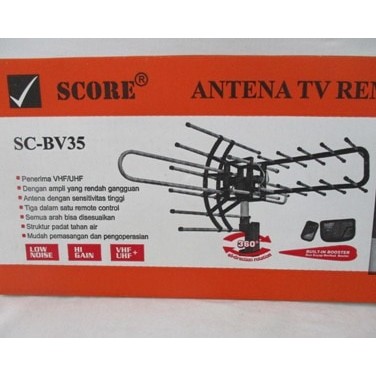 Antena TV SCORE SCBV35 Remote Digital Outdoor Indoor Anti Karat TOP***