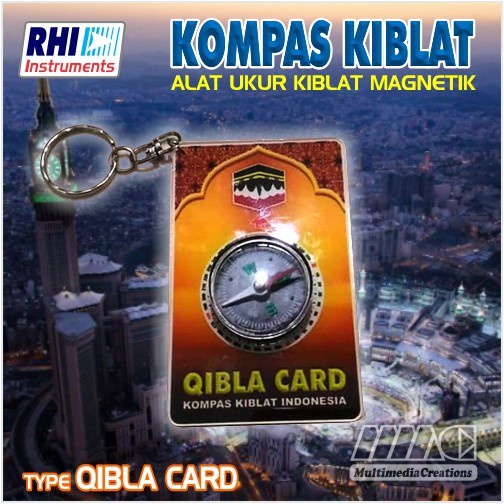 Qiblat Card | Kompas Kiblat | Alat Falak