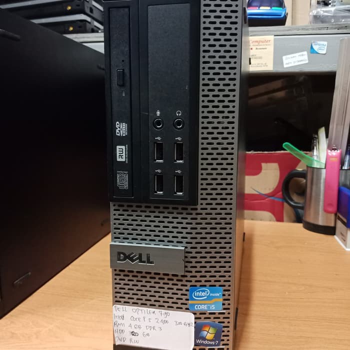 Pc dell 790/990 sff Core i7- 2600 3.40ghz/8gb/500gb/dvd rw, wins 7