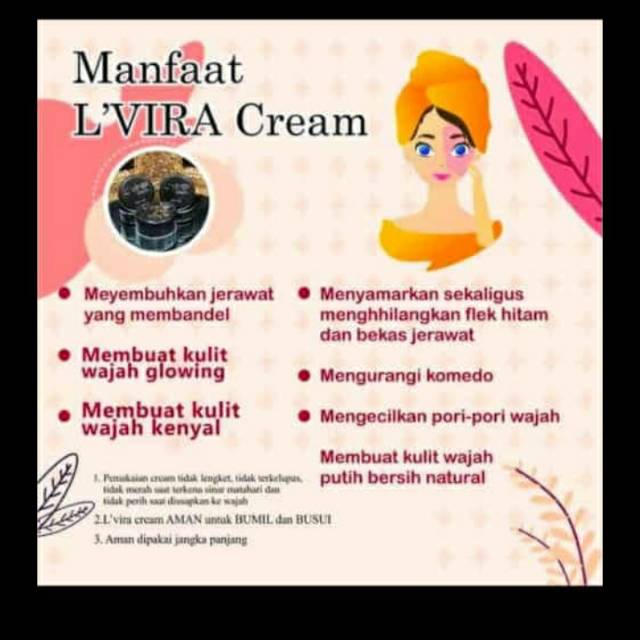 Cream L'VIRA booming