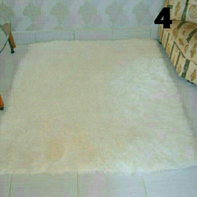 Karpet bulu putih import murah karpet import karpet foto