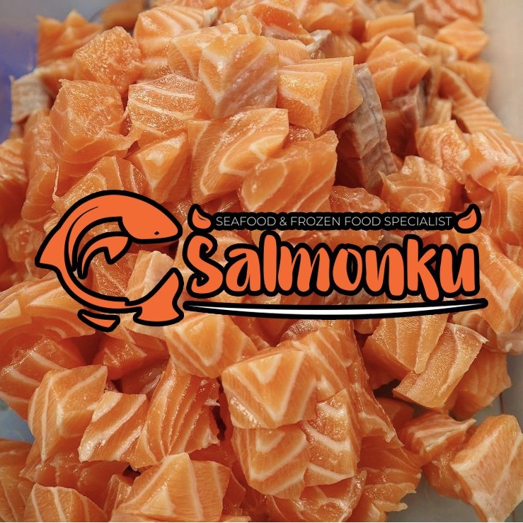 

Salmon Poke Fillet / Salmon Cube Steak 250gram