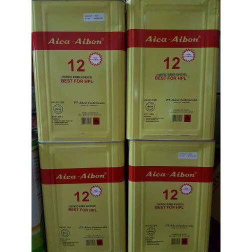 

SALE! Lem Kuning Aica Aibon 12 9,5 Kg Lem Hpl BEST FOR HPL !!! Fox 168
