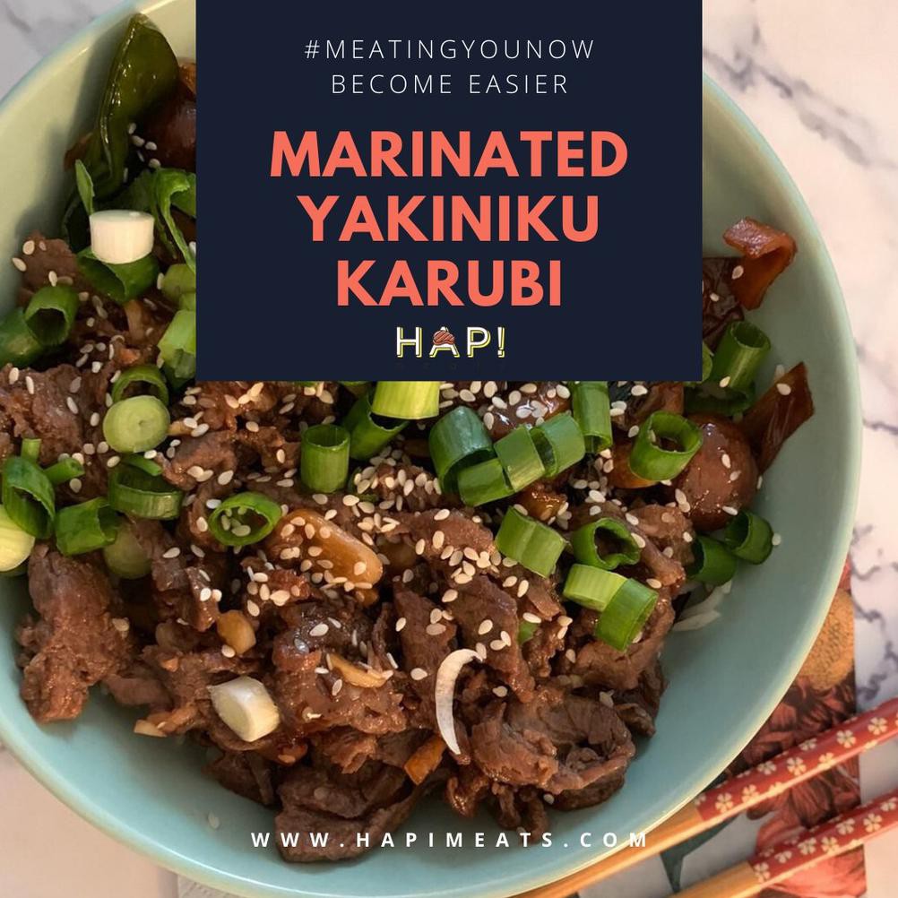 

{BISA COD} HAP! Meats Marinated Yakiniku Karubi (500gr) FREE ONGKIR [Kode 1|Kode 2|Kode 3|Kode