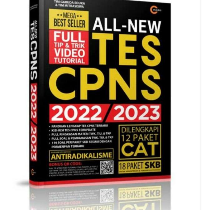 

[PRODUK IL0J8] Buku CPNS Best Seller All New TES CPNS 2022 - 2023 SSM