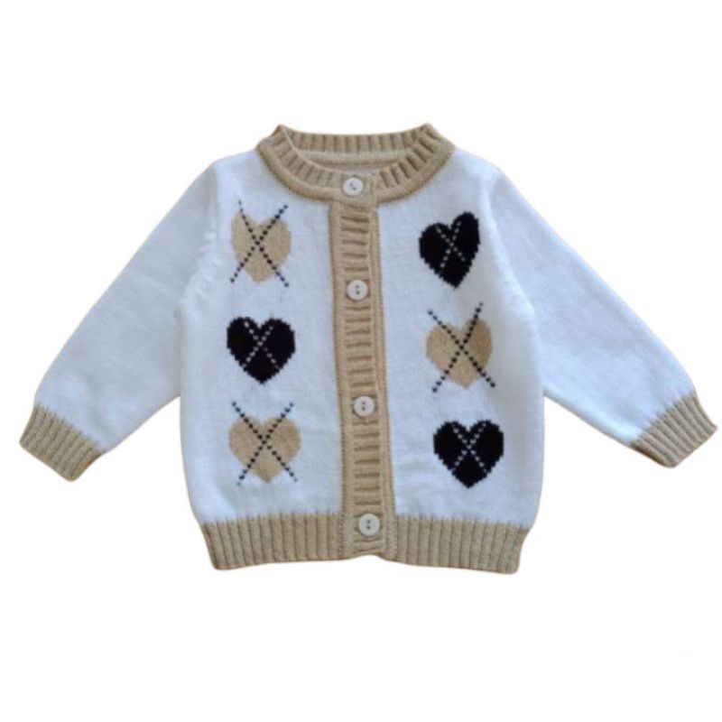 VERSI ANAK CARDIGAN RAJUT IMPORT BABY LOVE PREMIUM