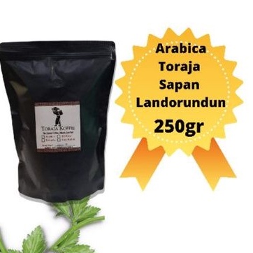 

Toraja Koffie Kopi Toraja Sapan Landorundun Biji Kopi dan Bubuk 250 gr Kopi Toraja Arabica