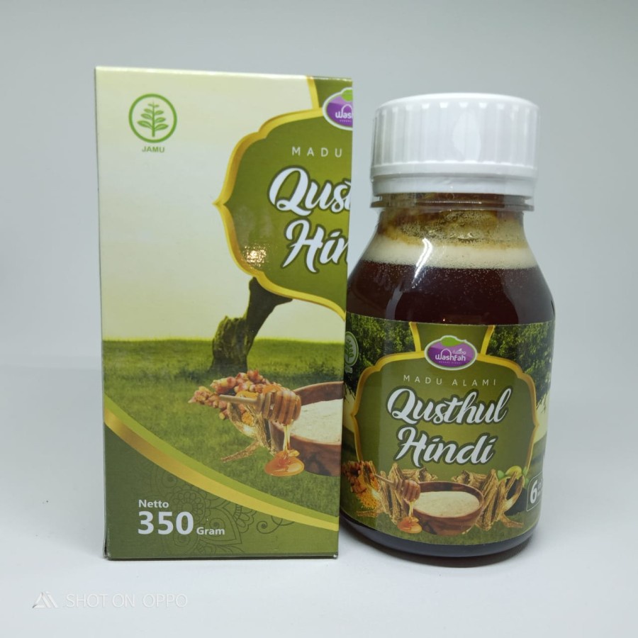 MADU Qusthul Hindi 350 gram - Madu 6 in 1 Mix Herbal