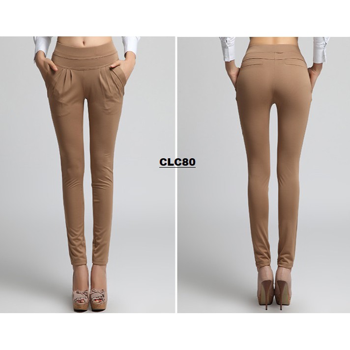 Celana Wanita Korea High Elastis Waist CLC