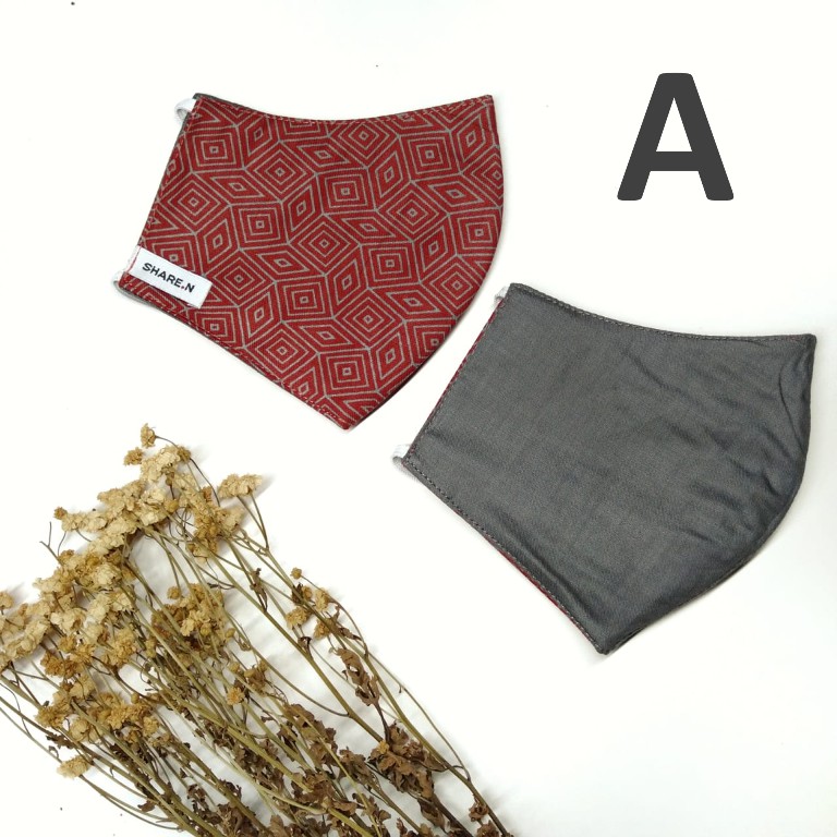 Masker Kain 3 Lapis Non Woven Spesifikasi WHO.