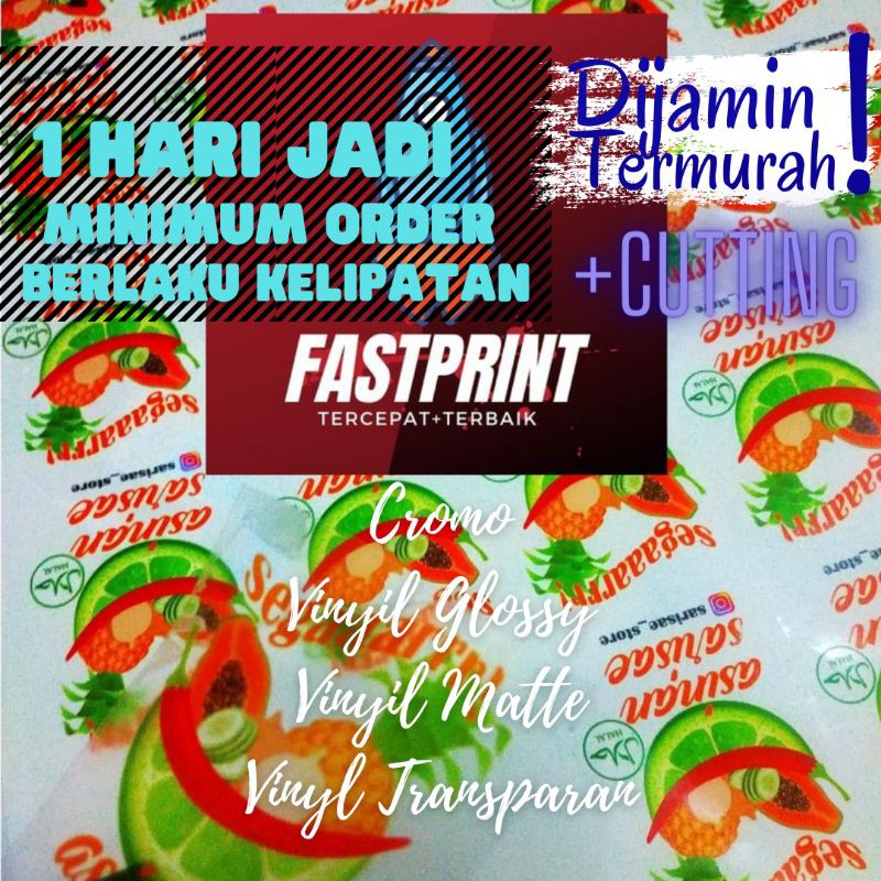 

cetak stiker label nama stiker logo stiker merk stiker kemasan stiker segel stiker custom