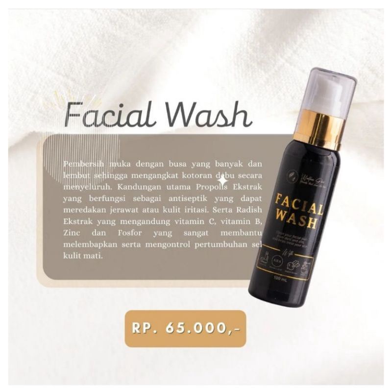 Facial Wash Mallica Glow