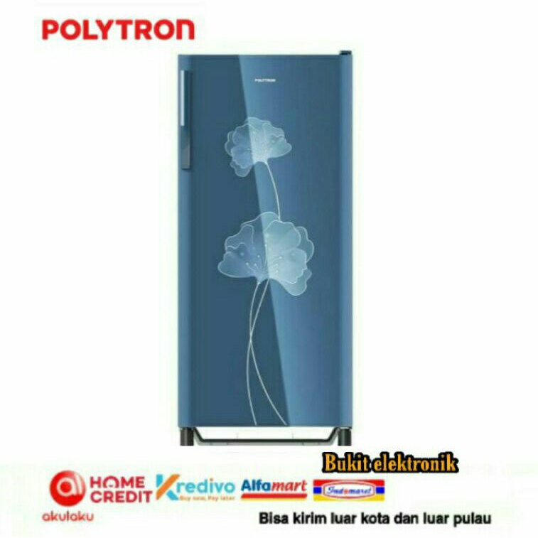 KULKAS POLYTRON BELLEZA PRA18BNB PRA18BNB PRA-18BNB 180LITER HANDLE