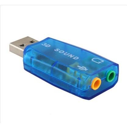 USB Sound Card Adapter 3D