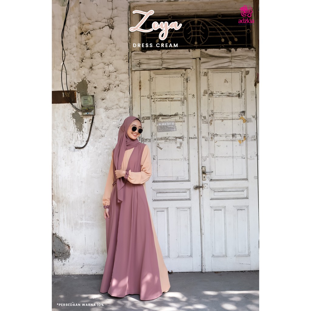 GAMIS ZOYA ORIGINAL ADZKIA HIJAB
