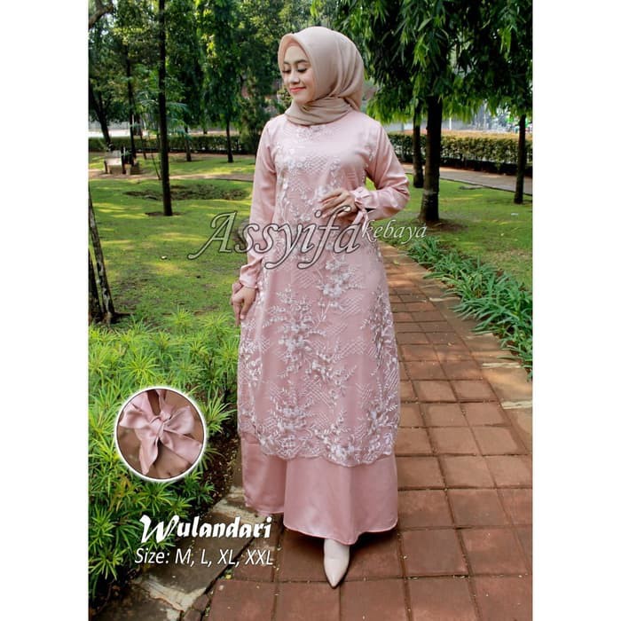 pakaian wanita kebaya dress wulandari new