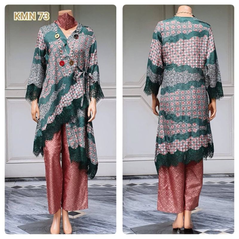 stelan batik celana kulot viscose / batik cantik modern / set batik terbaru / batik viral