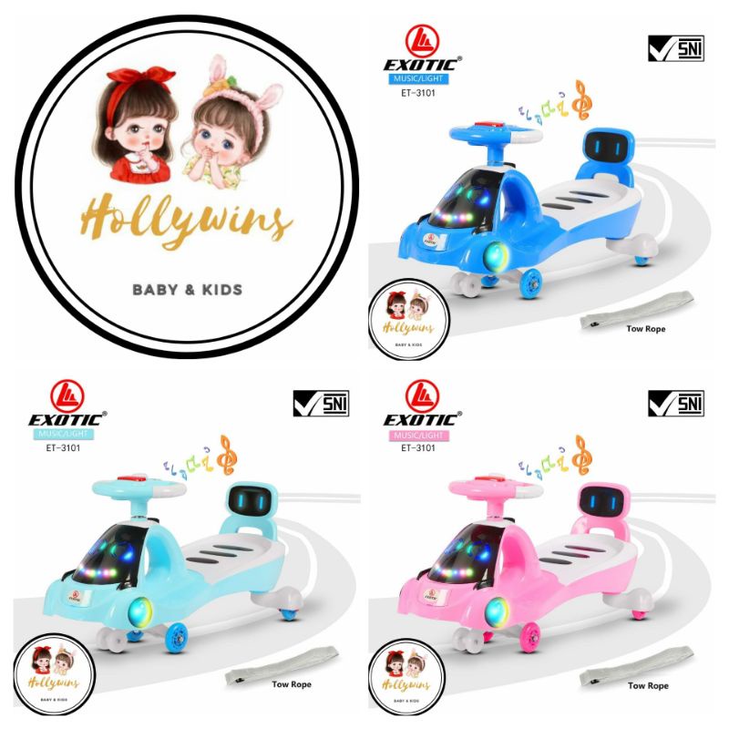 Swing Car Exotic ET3101, ET3102, ET3103, ET3104,ET-3105