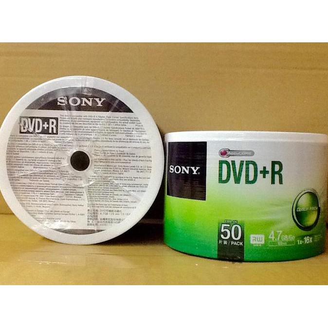 DVD+R Sony 16x / DVDR Sony plus 4.7GB LIMITED EDITION