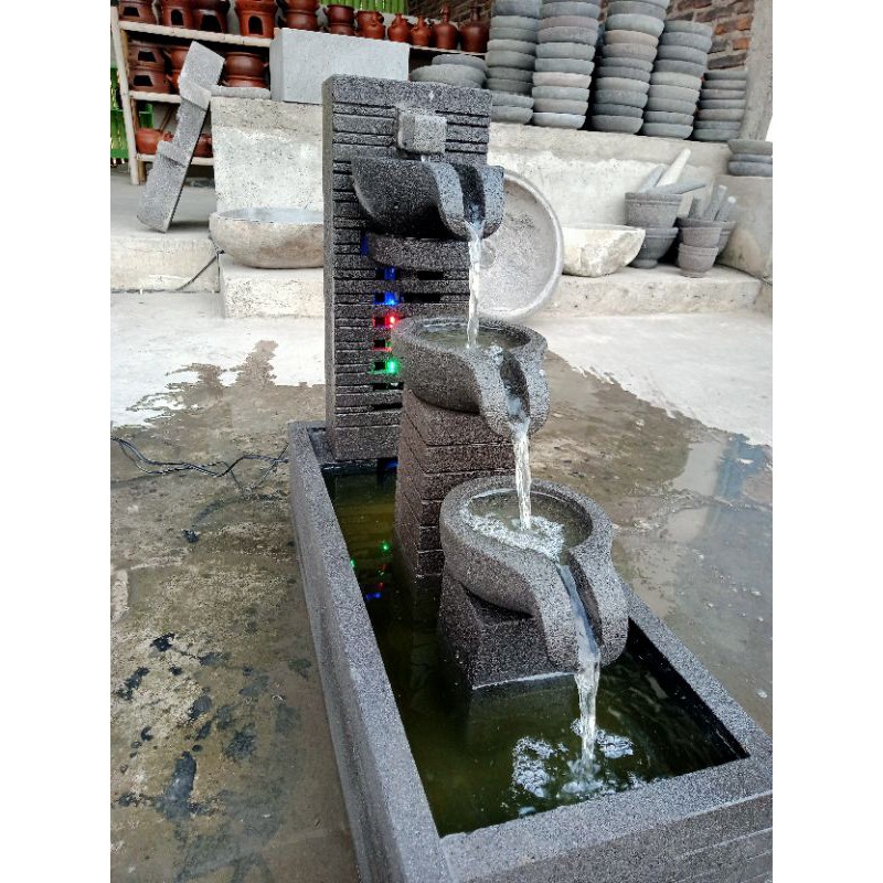 air mancur gayung ssn lampu