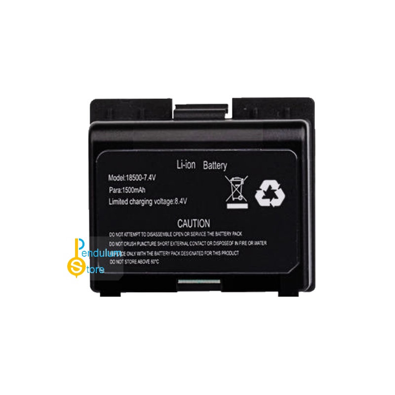 Baterai 1500 mAh Model 18500-7.4V 58B rechargeable li-ion untuk Thermal Printer EPPOS V2 EPX583 58B 