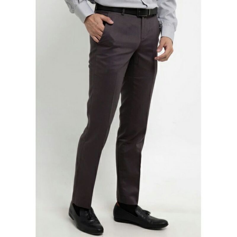 Celana Formal Pria Celana kantor slimfit Celana Bahan Woll (Tebal)