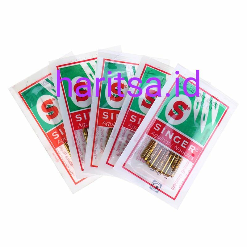 Jarum SINGER EMAS - Jarum Kaos - Jarum Anti Loncat