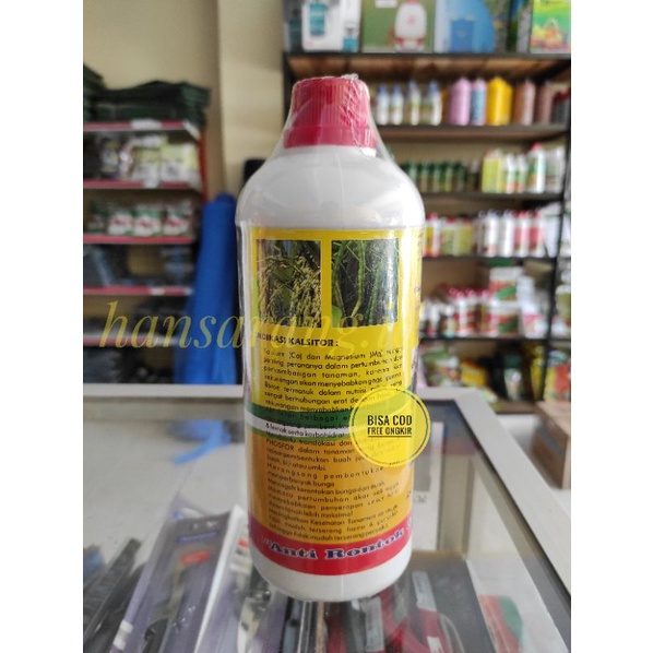 Kalsitor Pupuk Anti Layu Rontok Kalsium Cair Plus Boron Magnesium 1 liter