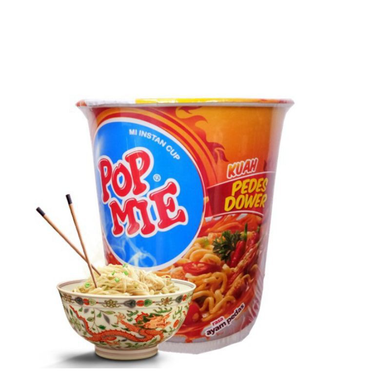 

Pop Mie Pedas Dower Rasa Ayam 75gr