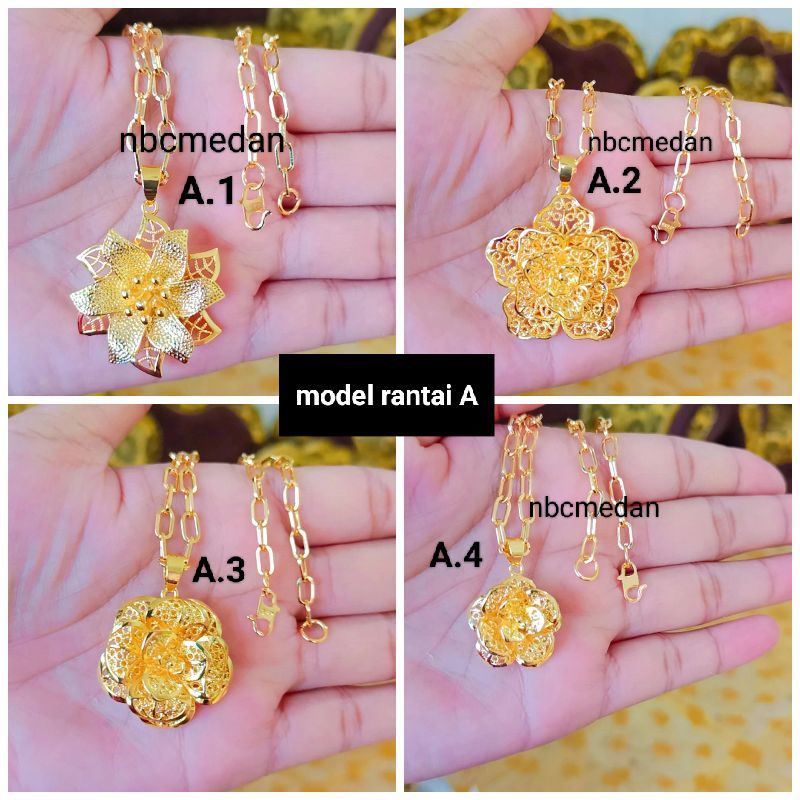 Kalung replika mas 24k