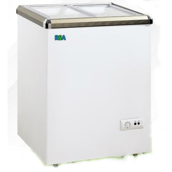 PROMO CHEST FREEZER 2 PINTU RSA KAPASITAS 100 LITER XS-110