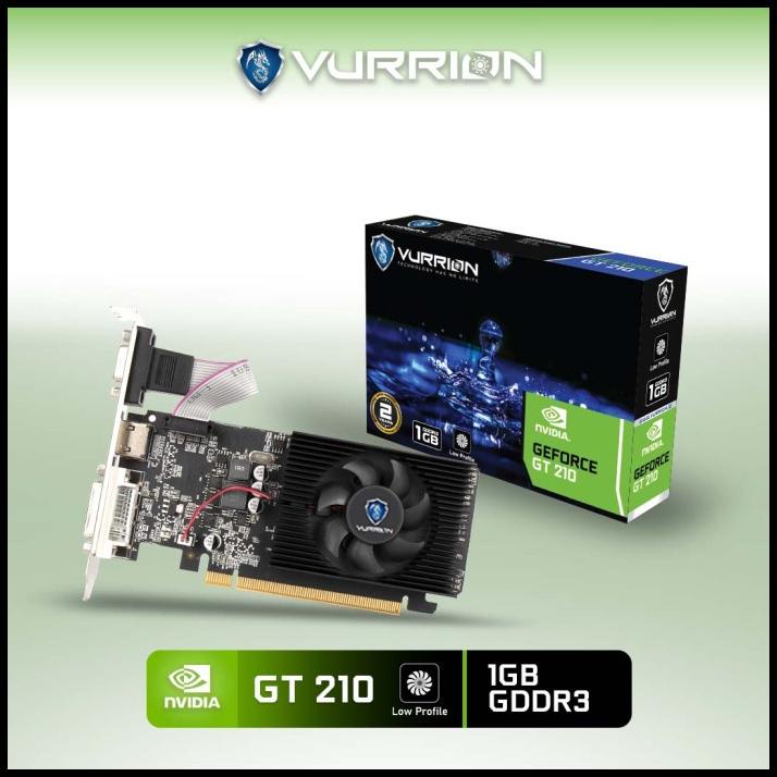 Vga / Vga Card / Vga Nvidia - Vurrion Gt210 Lp 1Gb Gddr3 64-Bit