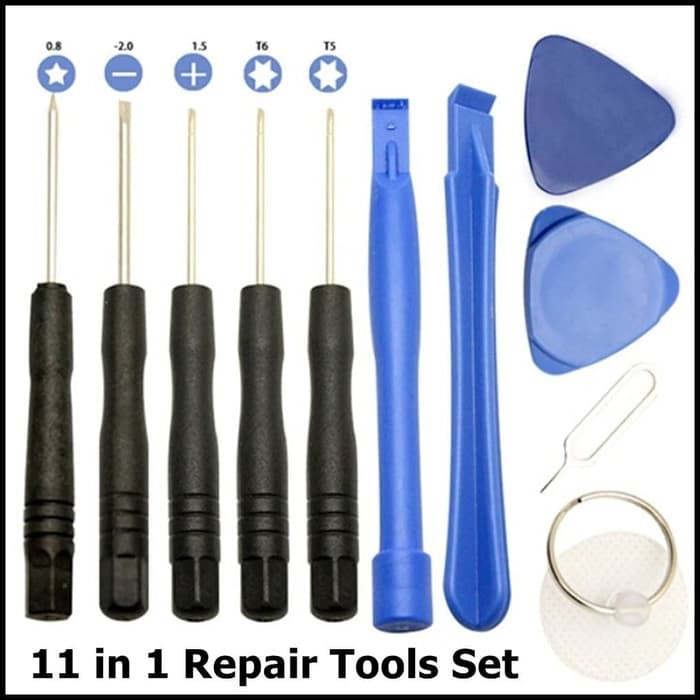 Alat Peralatan Reparasi Smartphone 11 in 1 Repair Tools Set