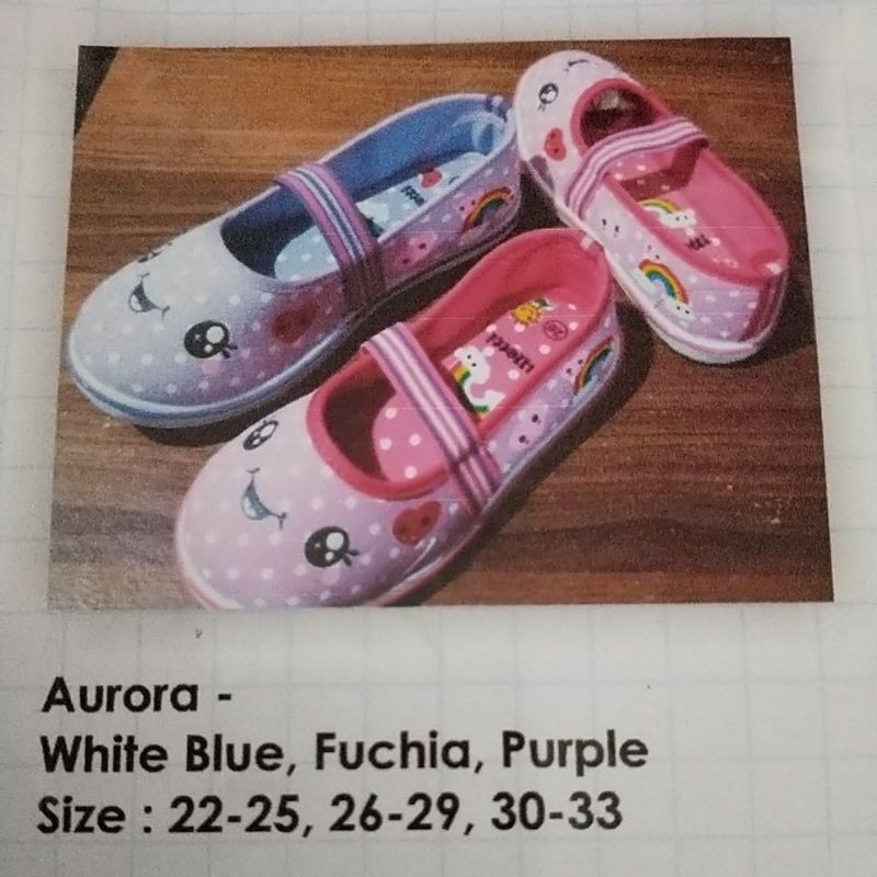 GALETTI AURORA - 22-29 Sepatu Santai Anak Perempuan Sepatu Imut Lucu - Galletti Aurora