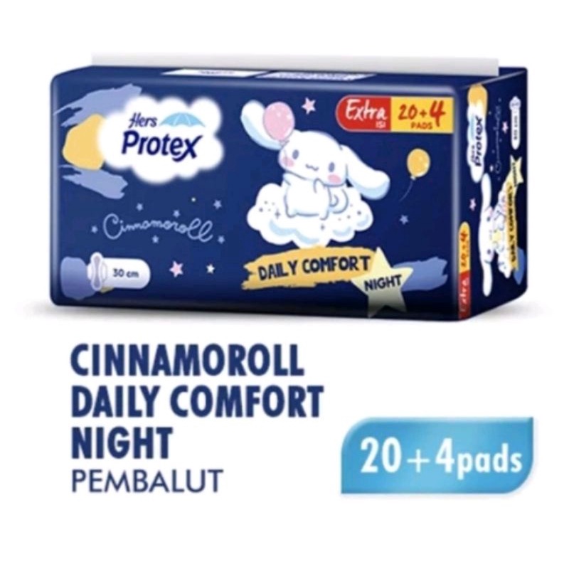 Hers Protex Cinnamoroll Daily Comfort Night