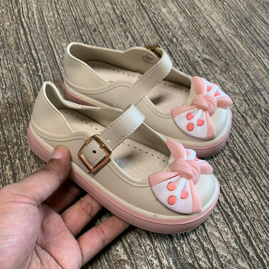 Sepatu Anak-Anak Perempuan Terbaru/Sepatu Balet Jelly Alina 601-1S/Sepatu Flat Karet Korea Import