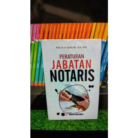 peraturan jabatan notaris