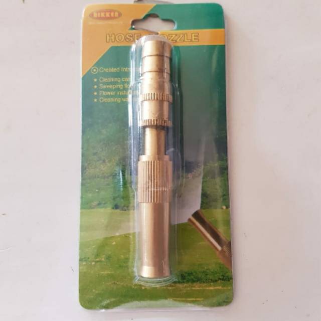 HOSE NOZZLE KUNINGAN / SEMPROTAN SELANG AIR KUNINGAN