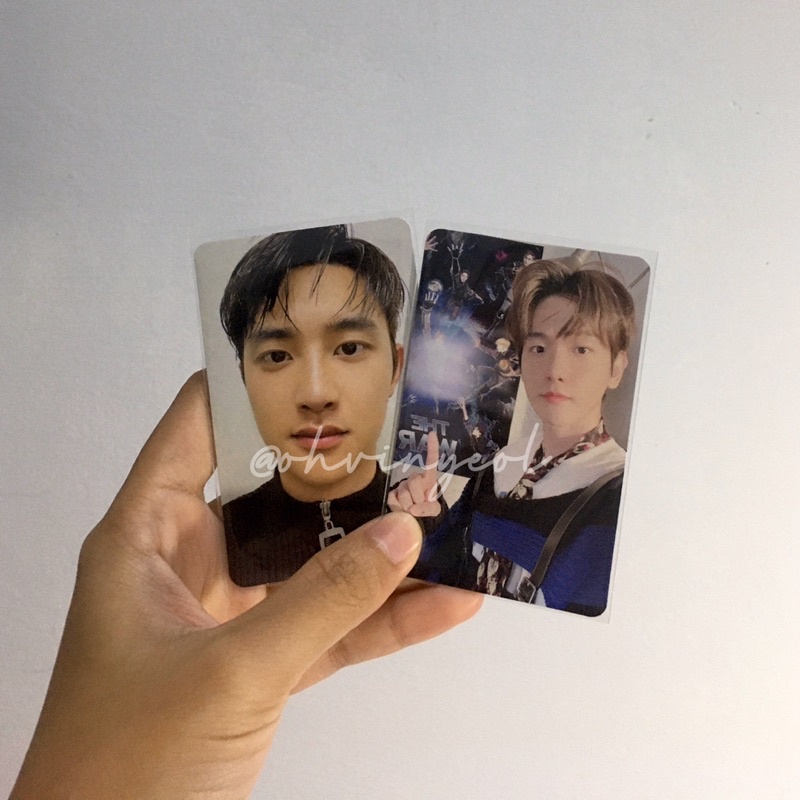 PC Baekhyun Expansion PC D.O. Kyungsoo PhotoBook 1 (PB1) Don't Fight the Feeling (DFTF) Photocard EX