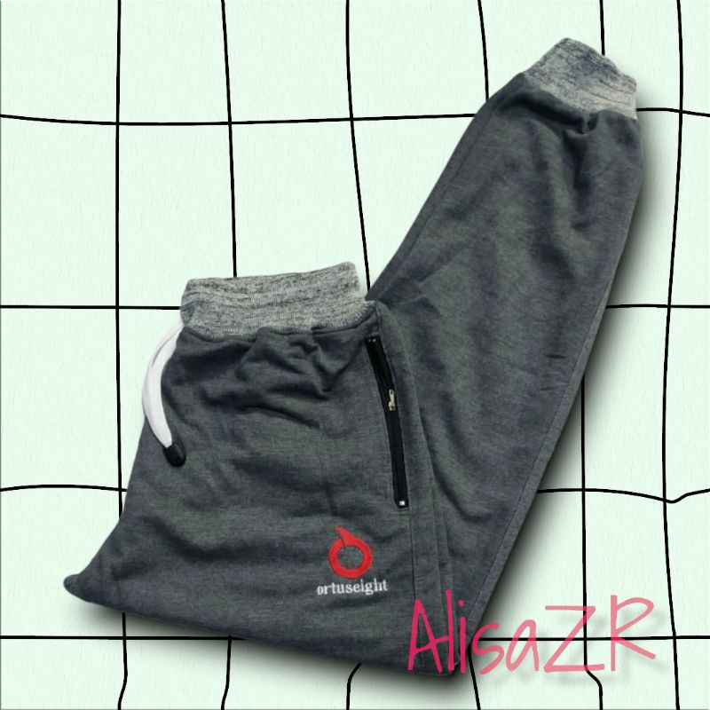 CELANA TRENING JOGGER PANTS PRIA CARGO DEWASA