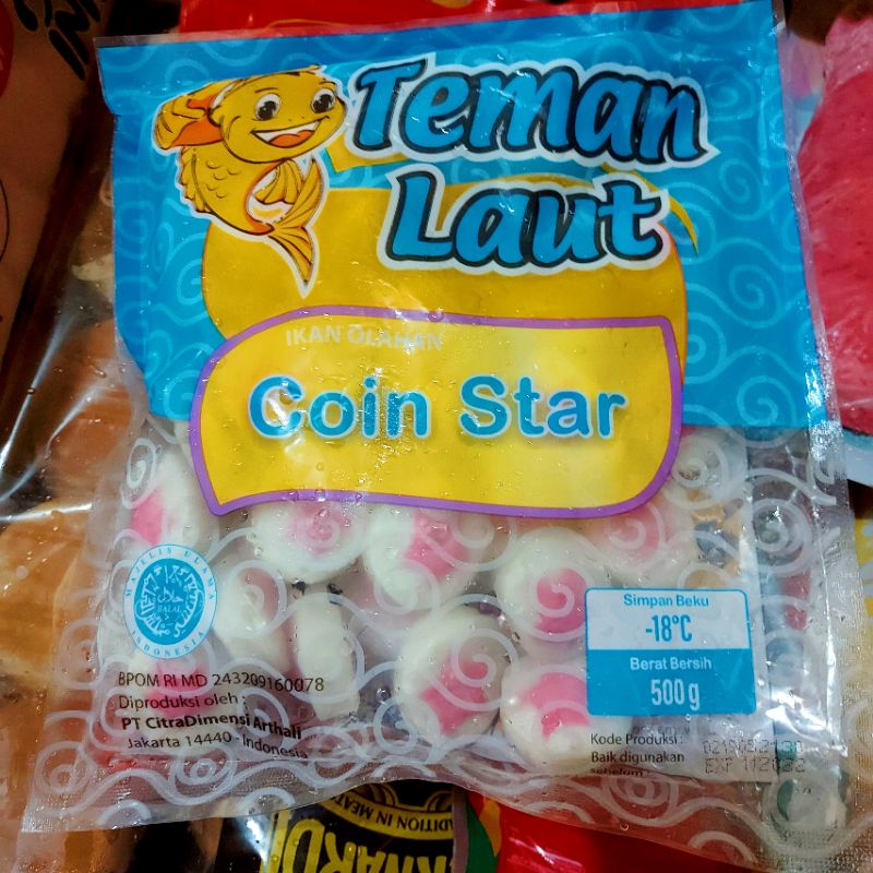 

teman laut coin star 500gr